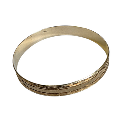 Zlata zapestnica "KATIA" 14K 585/1000; masa=15.82g