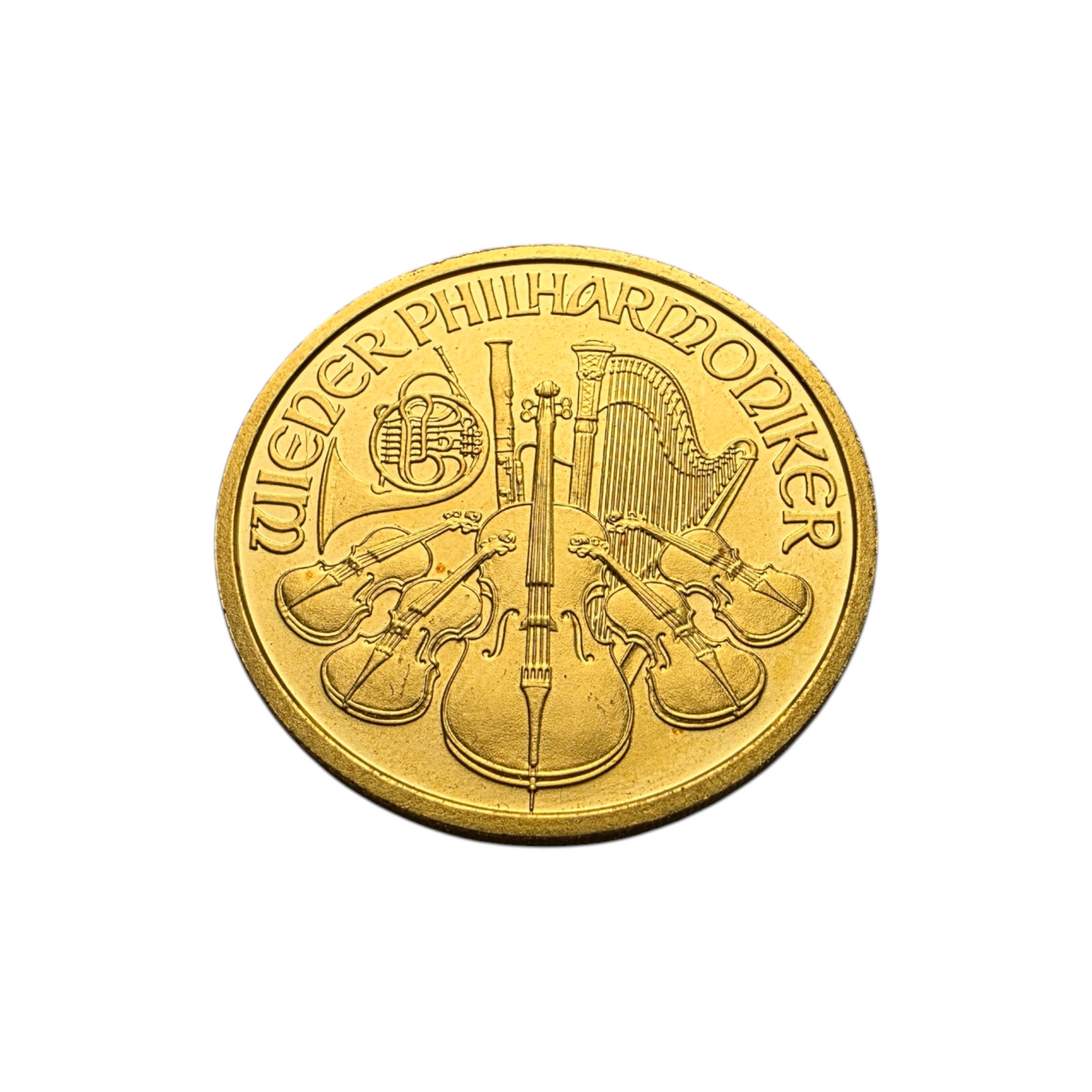 Zlatnik Dunajski Filharmonik 24K 999.9/1000; masa=15.59g