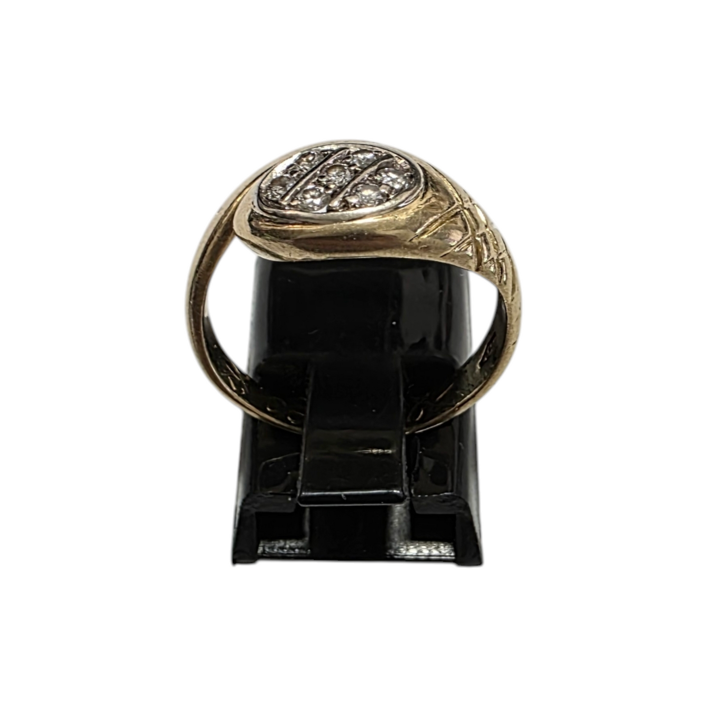 Diamantni prstan "KATARI" 14K 585/1000+DIA; masa=5.40g