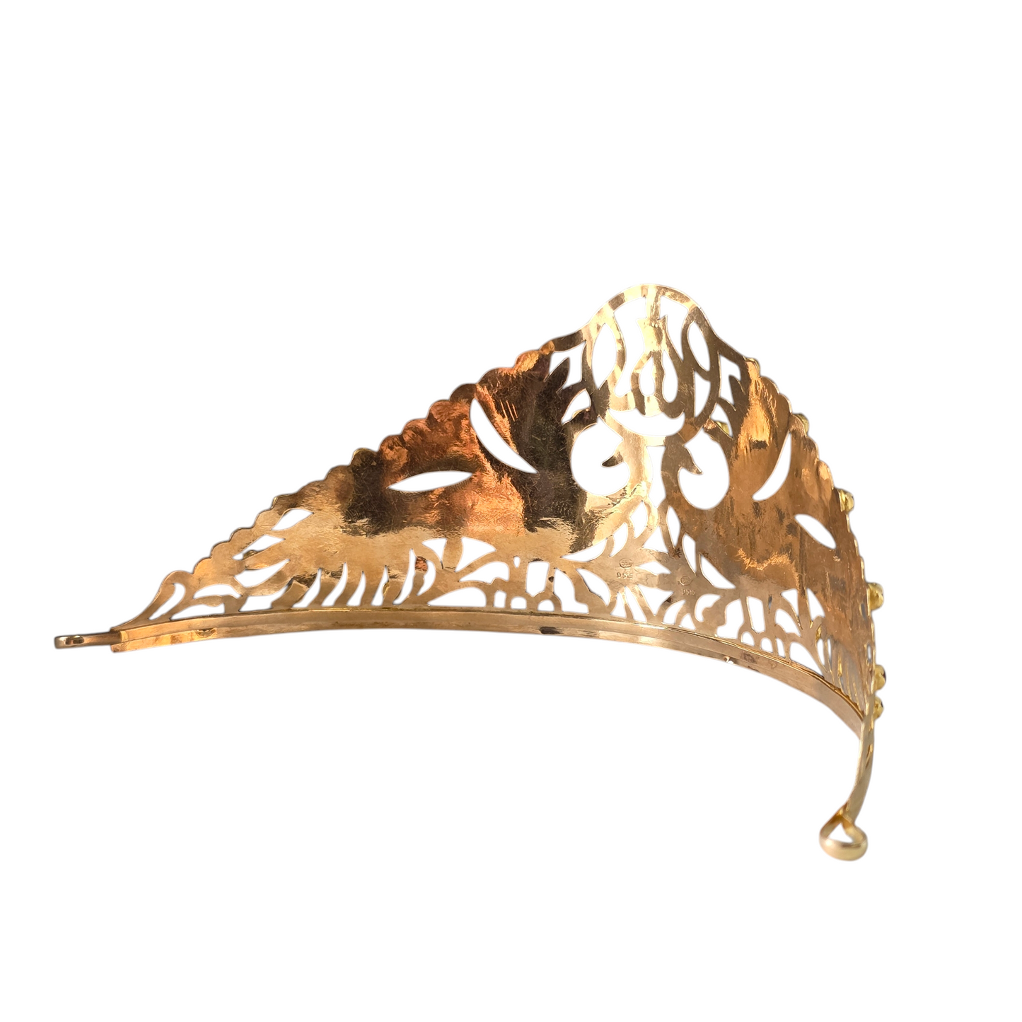 Zlata krona "ROYAL" 14K 585/1000; masa=36.75g