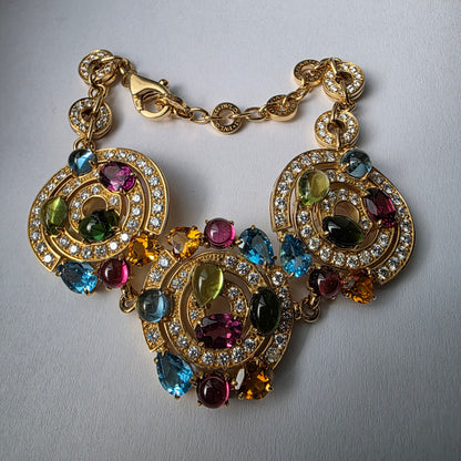 Diamantni obesek + diamantna zapestnica BVLGARI Astrale/Allegra