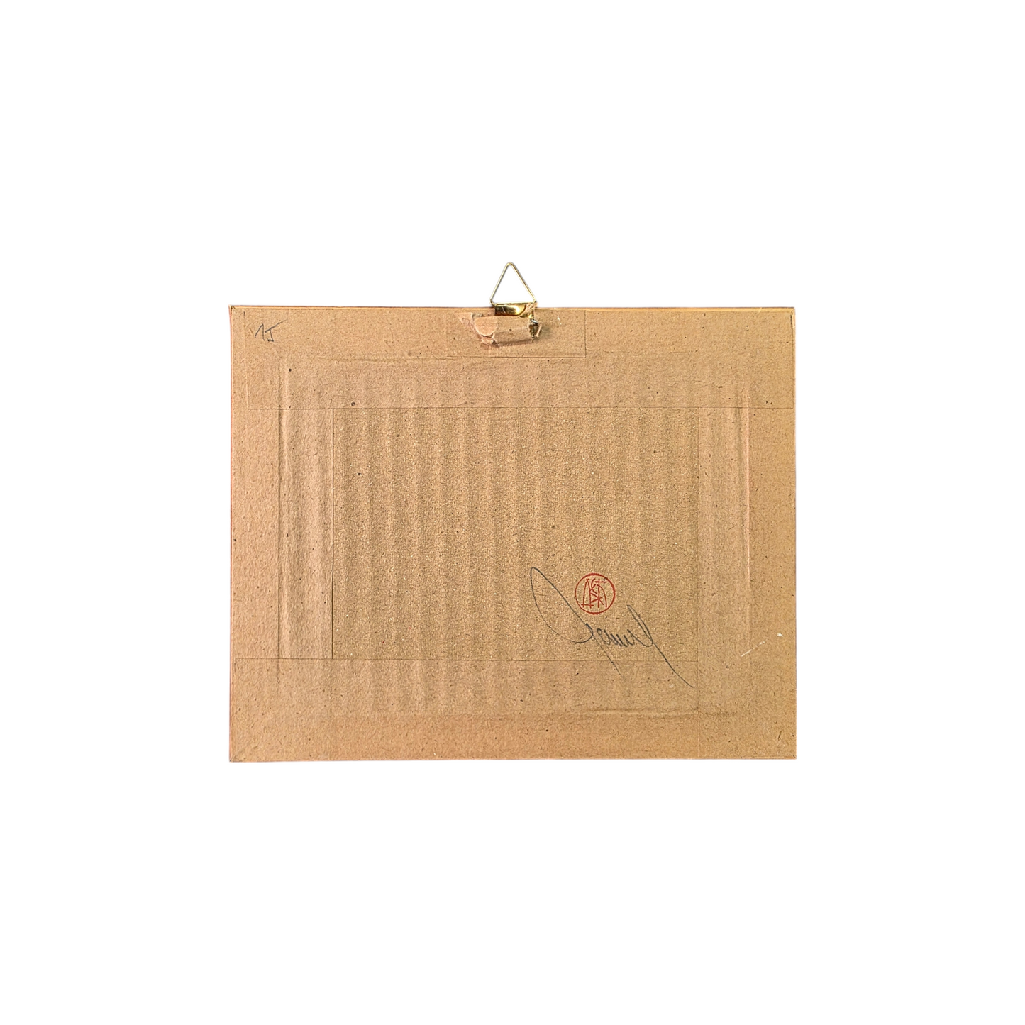 Dekić; grafika; "Ljubljana"; 25 cm x 12 cm