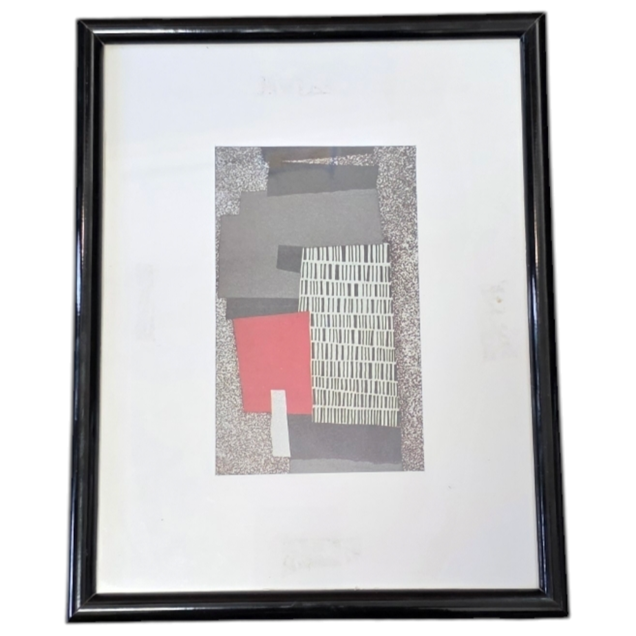 Lojze Spacal; grafika; Abstrakt; 23 cm x 28 cm