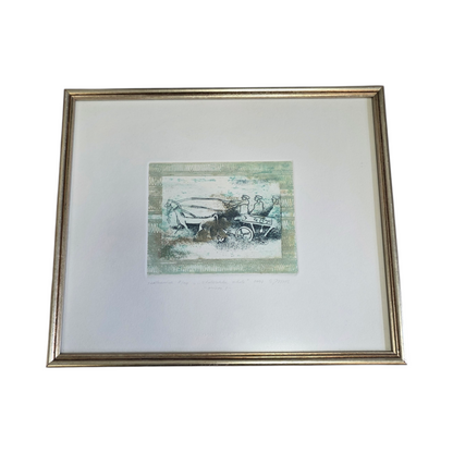 S.M.; jedkanica; "Prizor 3"; 33 cm x 28 cm