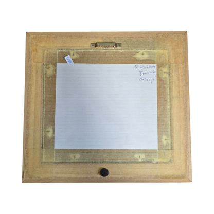 N/A; akvarel; "Mesto"; 27 cm x 29 cm