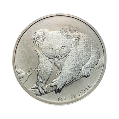 Srebrnik "KOALA" Ag 999.9/1000; masa=31.96g