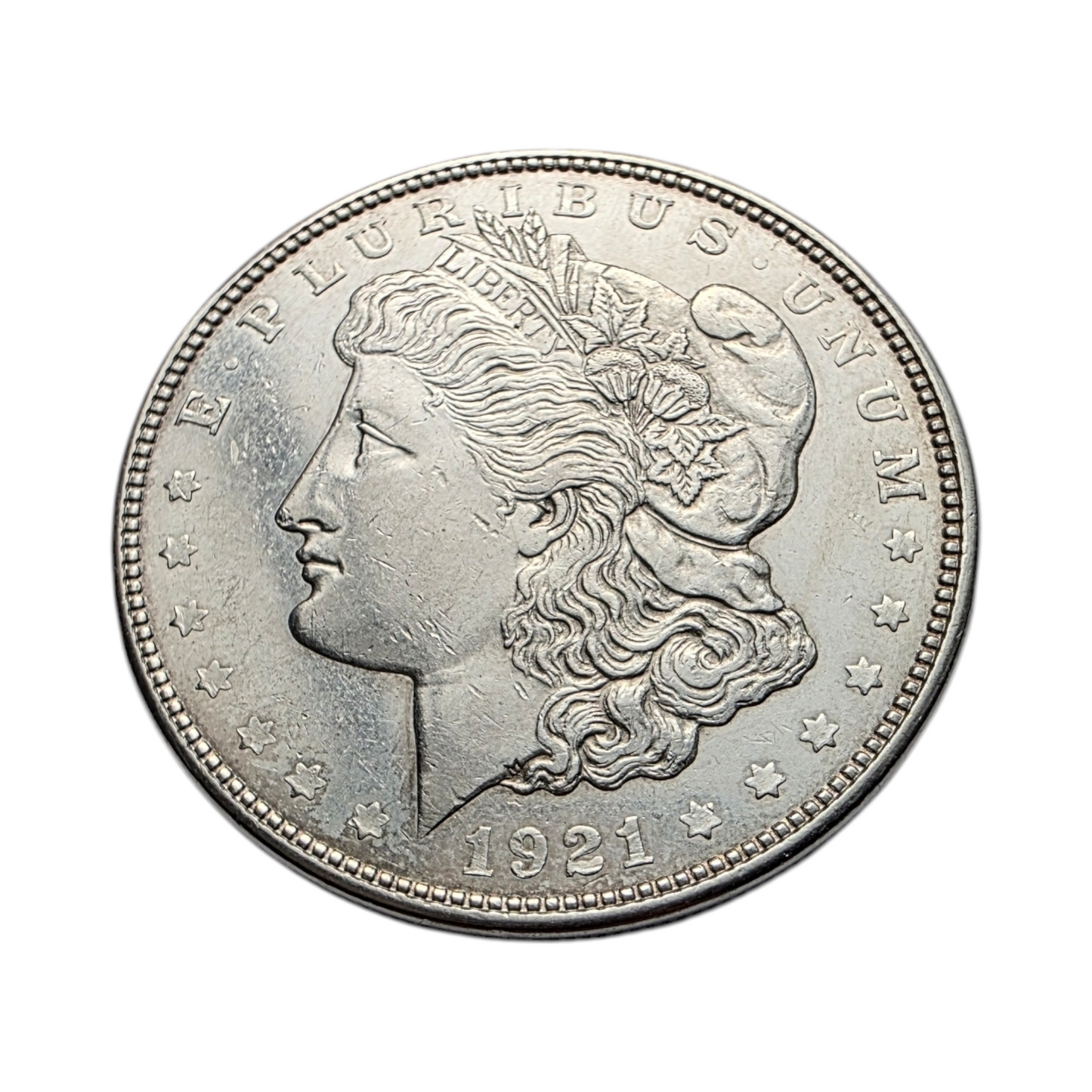 Srebrnik "One dollar - Morgan dollar" Ag 900/1000; masa=26.65g
