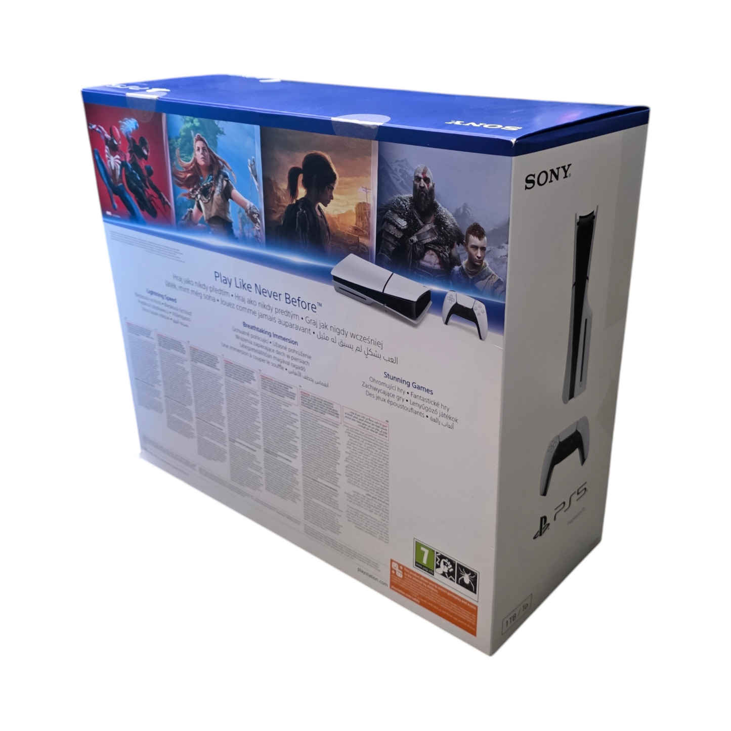 Igralna konzola SONY PlayStation 5 Disc 1TB (TOVARNIŠKO ZAPAKIRANO)