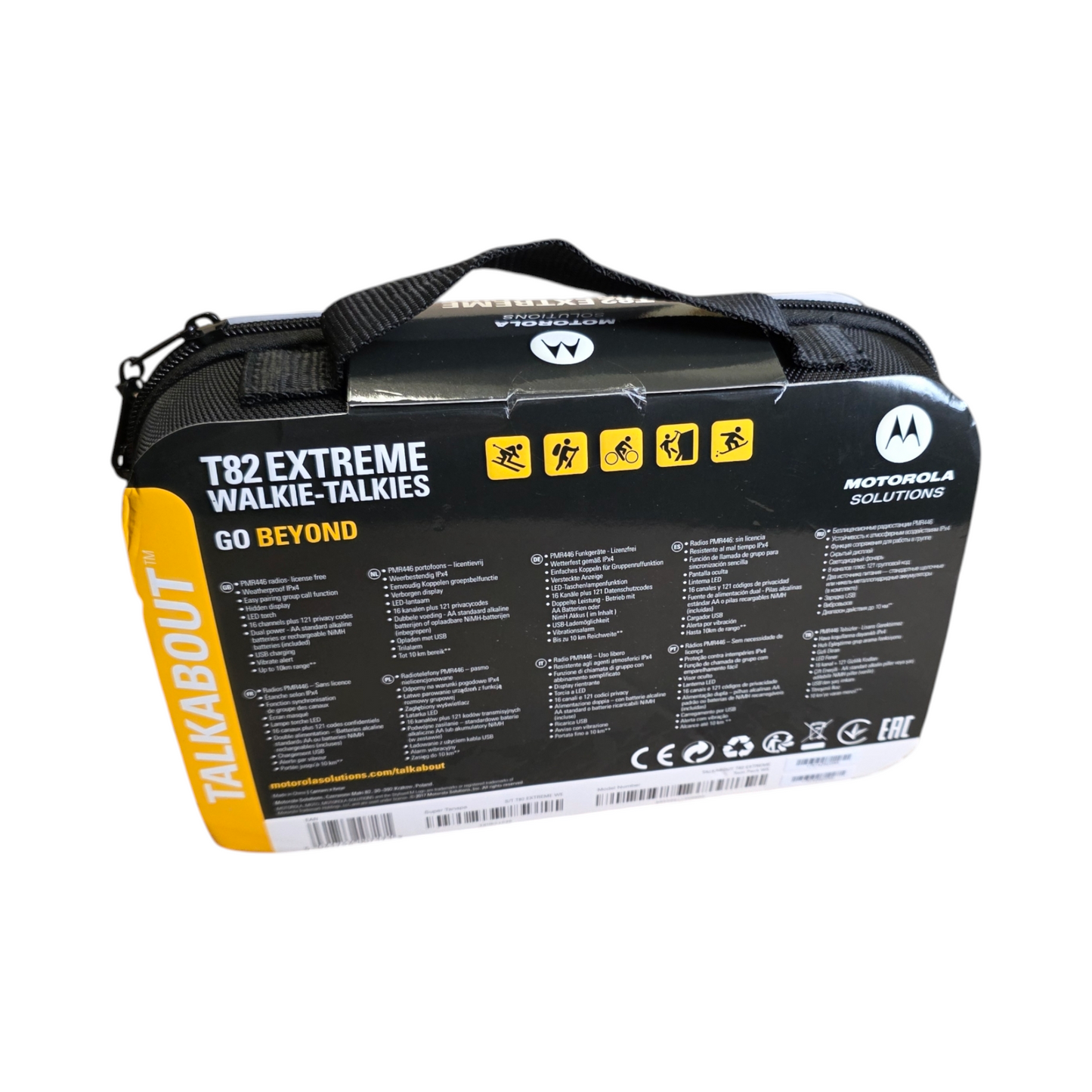 Walkie-talkies Motorola T82 Extreme (TOVARNIŠKO ZAPAKIRAN!)