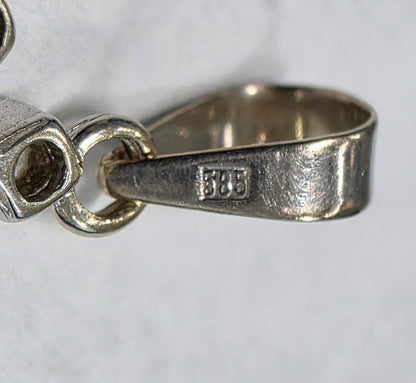 Zlati obesek "KRIŽEK" 14K 585/1000; masa=0.59g