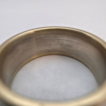Diamantni prstan "ANDROMEDA" 14K 585/1000; masa=7.92g