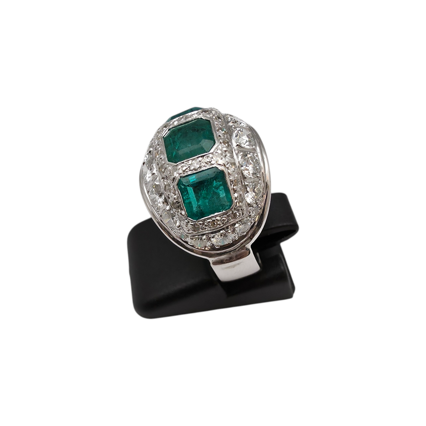 Diamantni prstan "HERALDO" 14K 585/1000; masa=5.61g