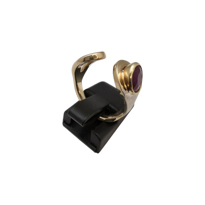 Zlati prstan "UNIQ" 14K 585/1000; masa=6.99g