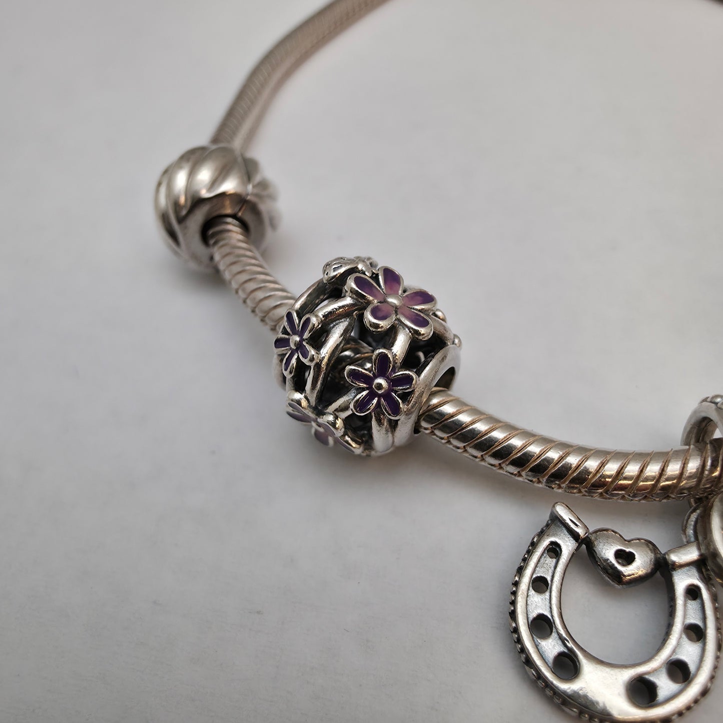 Srebrna zapestnica "DORA" Ag 925/1000; masa=24.16g