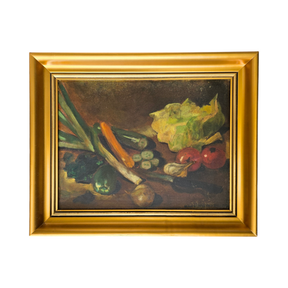 Irina Rahovsky Kralj; Olje na platno; Tihožitje; 50 cm x 41 cm