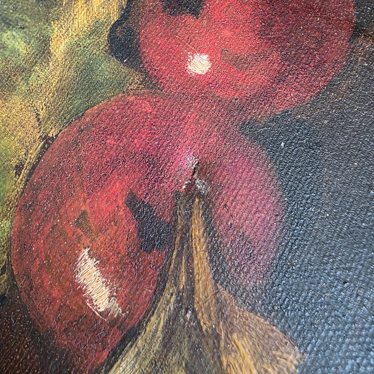 Irina Rahovsky Kralj; Olje na platno; Tihožitje; 50 cm x 41 cm