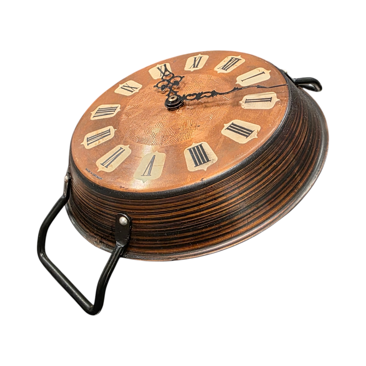 Dekorativna stenska ura - Ponev; 21 cm