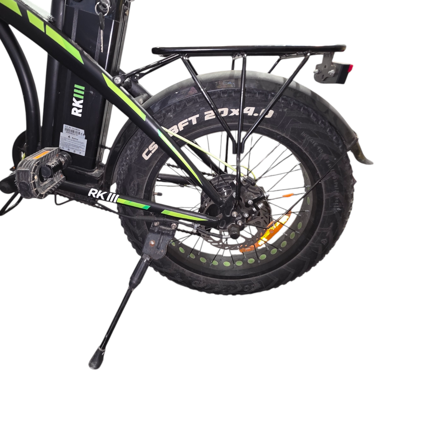 Električno zložljivo kolo FatBike RKS RKIII