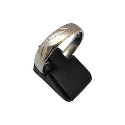 Zlati prstan "FINTIS" 14K 585/1000; masa=5.33g