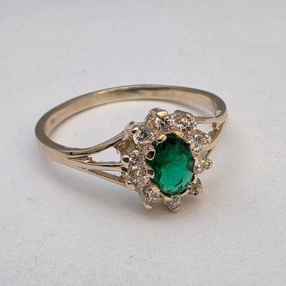 Zlati prstan "ROBIN" 14K 585/1000; masa=2.61g