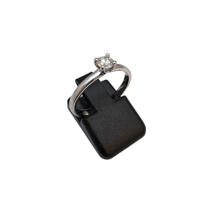 Diamantni prstan "URAL" 14K 585/1000+DIA; masa=1.85g