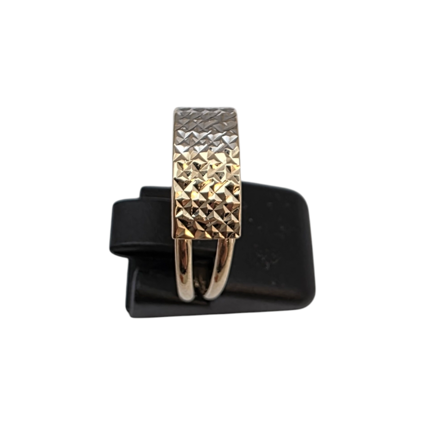 Zlati prstan "HENDA" 14K 585/1000; masa=1.98g