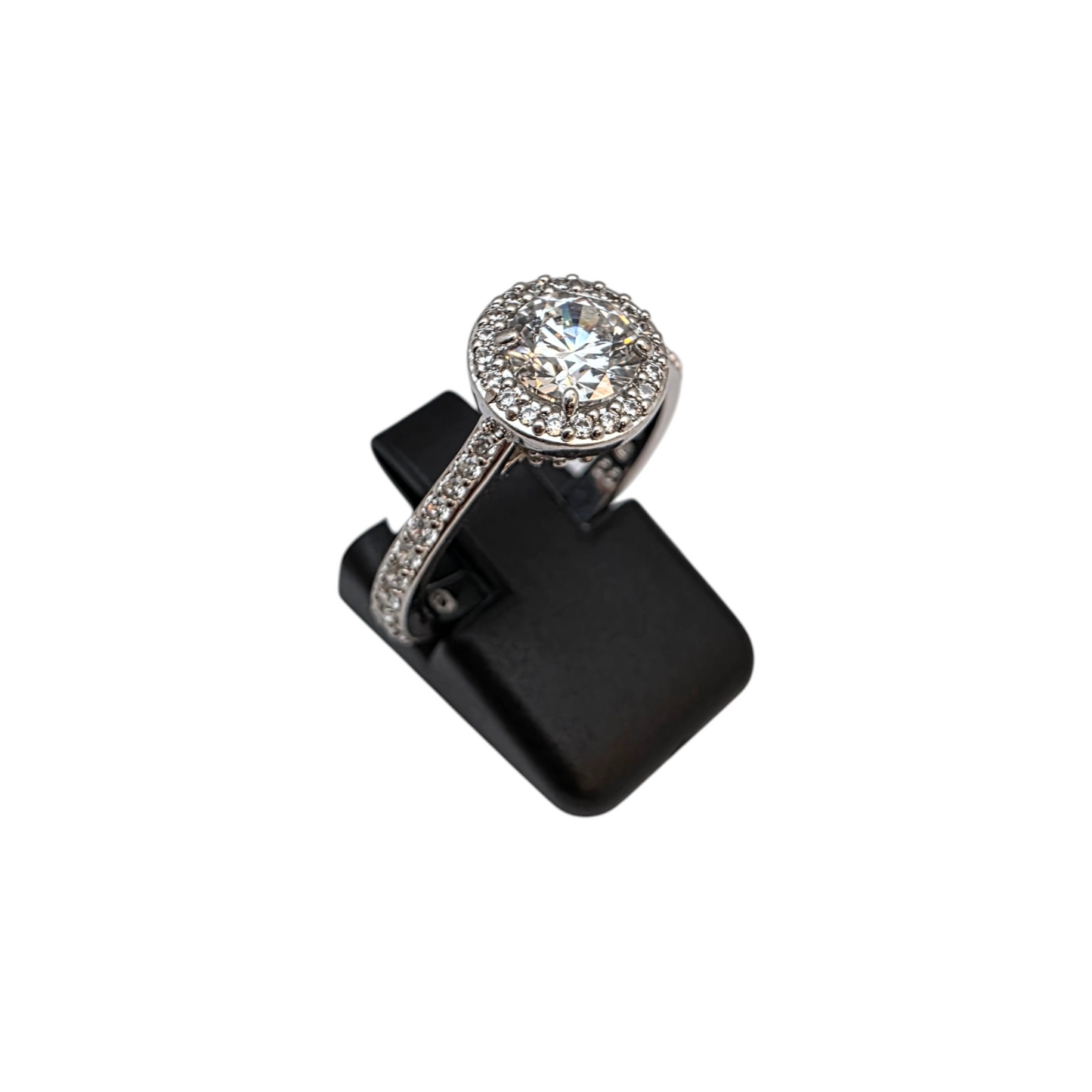 Zlati prstan "SWAN" 14K 585/1000; masa=2.71g