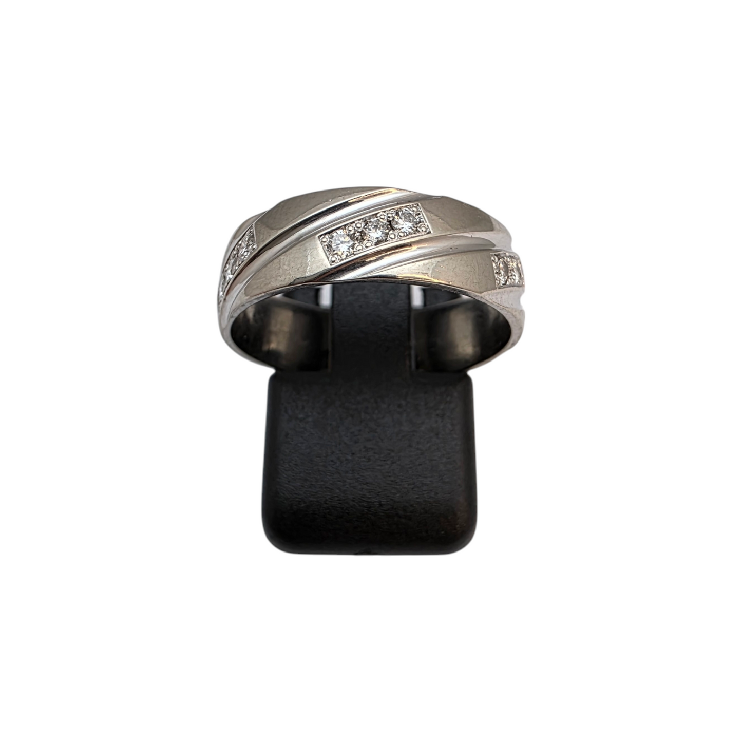 Diamantni prstan "NONE" 14K 585/1000+DIA; masa=5.02g