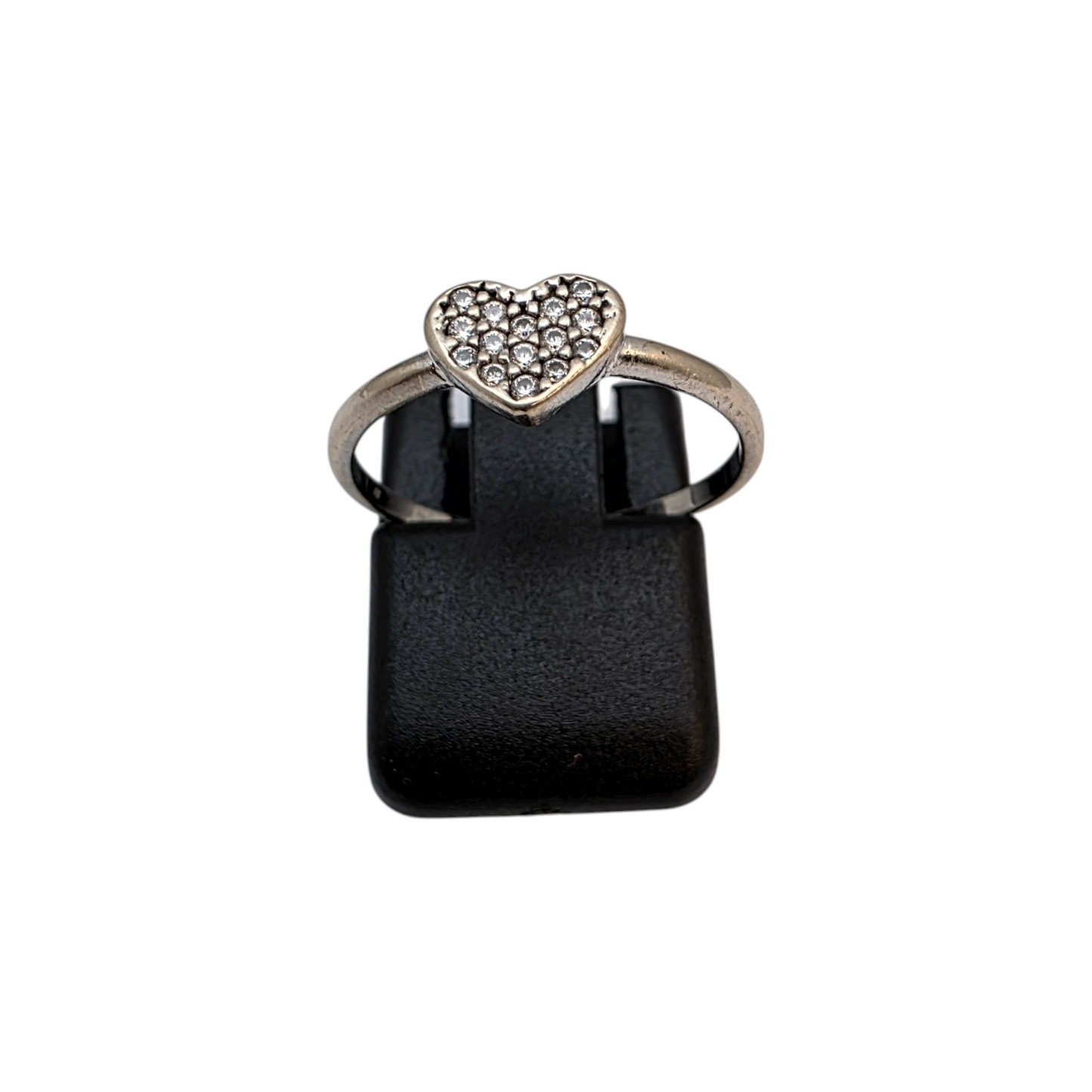 Zlati prstan "CUORE" 14K 585/1000; masa=1.12g