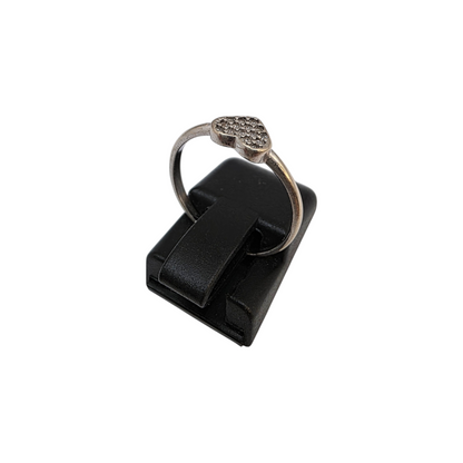 Zlati prstan "CUORE" 14K 585/1000; masa=1.12g