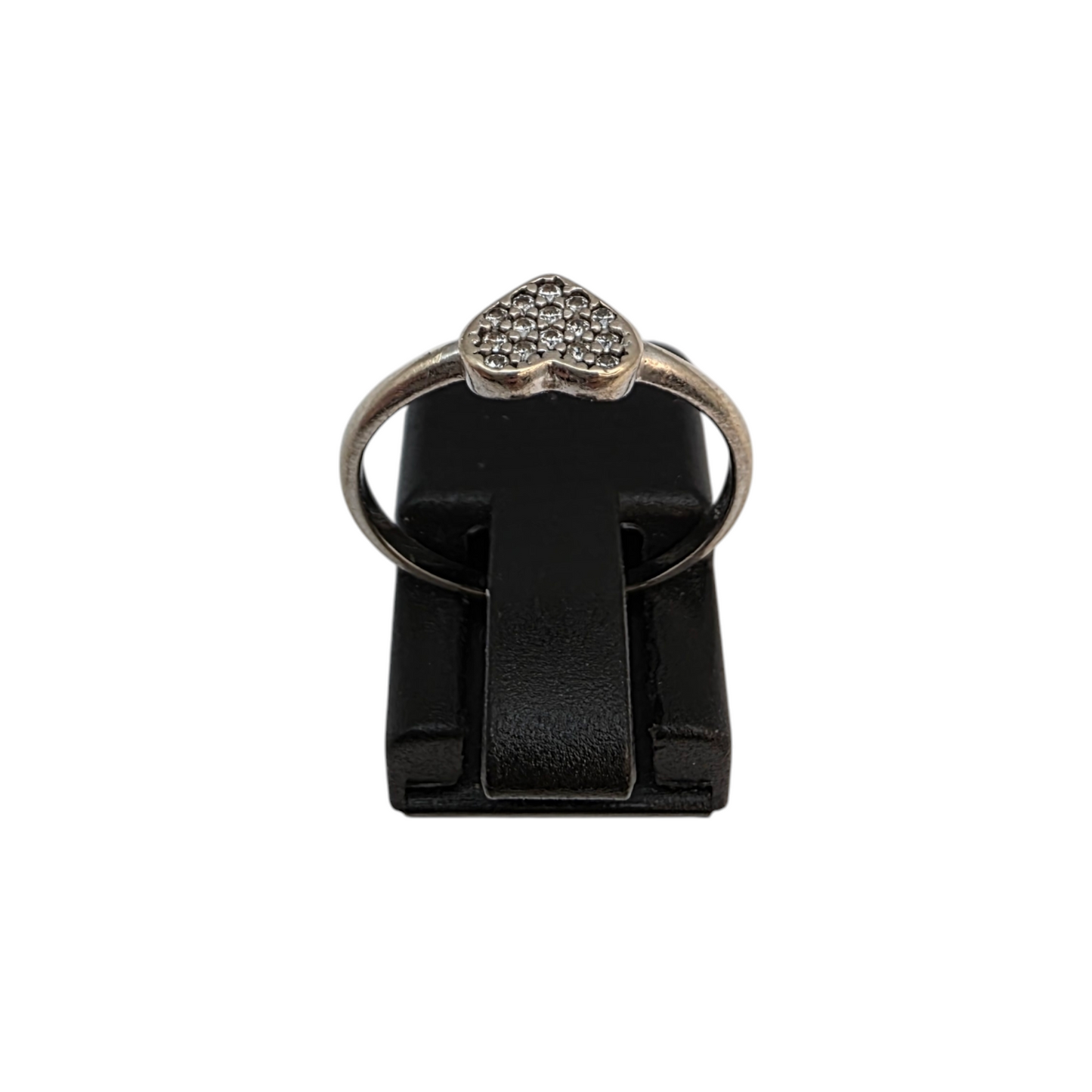 Zlati prstan "CUORE" 14K 585/1000; masa=1.12g