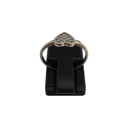 Zlati prstan "CUORE" 14K 585/1000; masa=1.12g