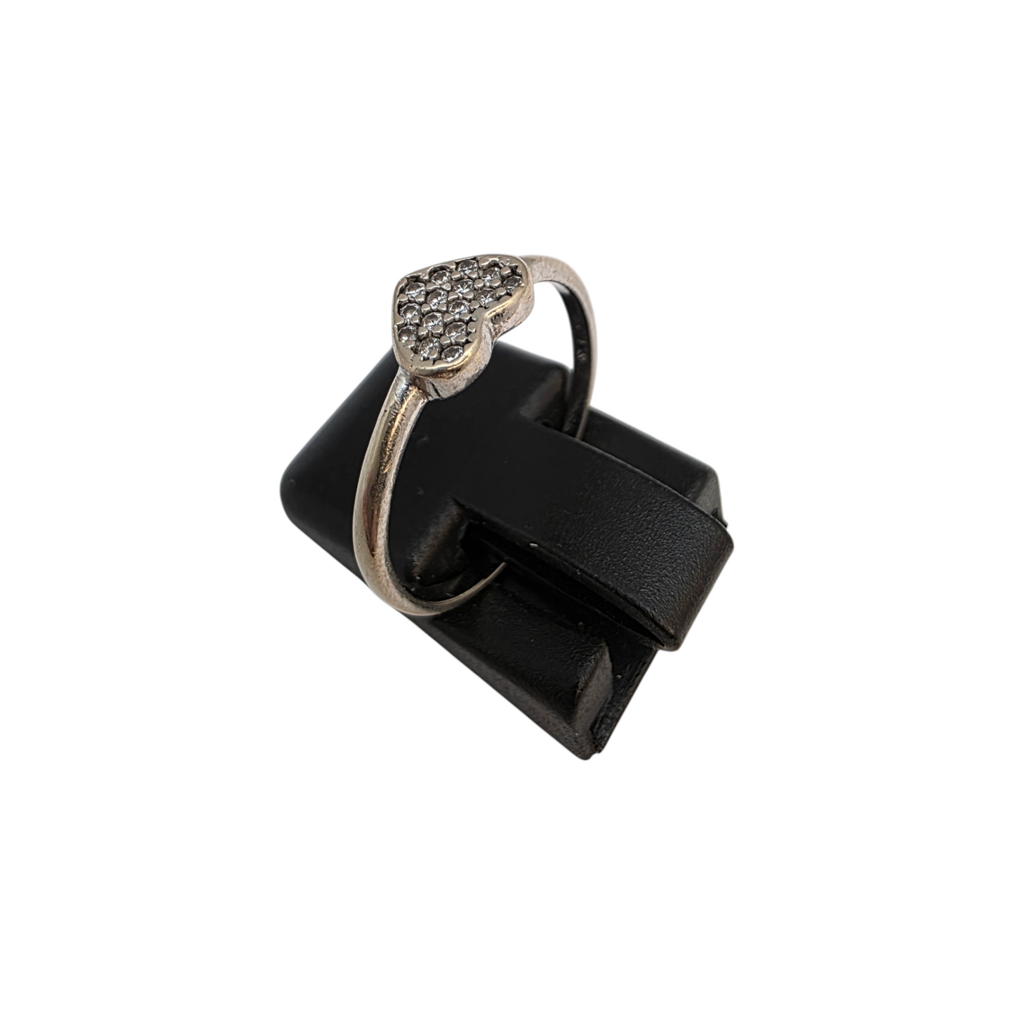 Zlati prstan "CUORE" 14K 585/1000; masa=1.12g