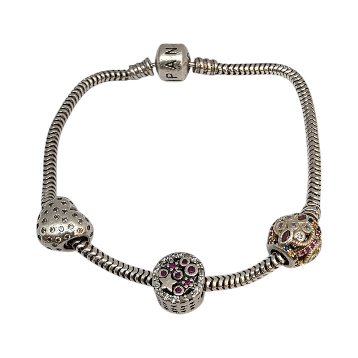 Srebrna zapestnica "DORI" Ag 925/1000; masa=16.02g