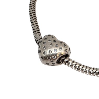 Srebrna zapestnica "DORI" Ag 925/1000; masa=16.02g