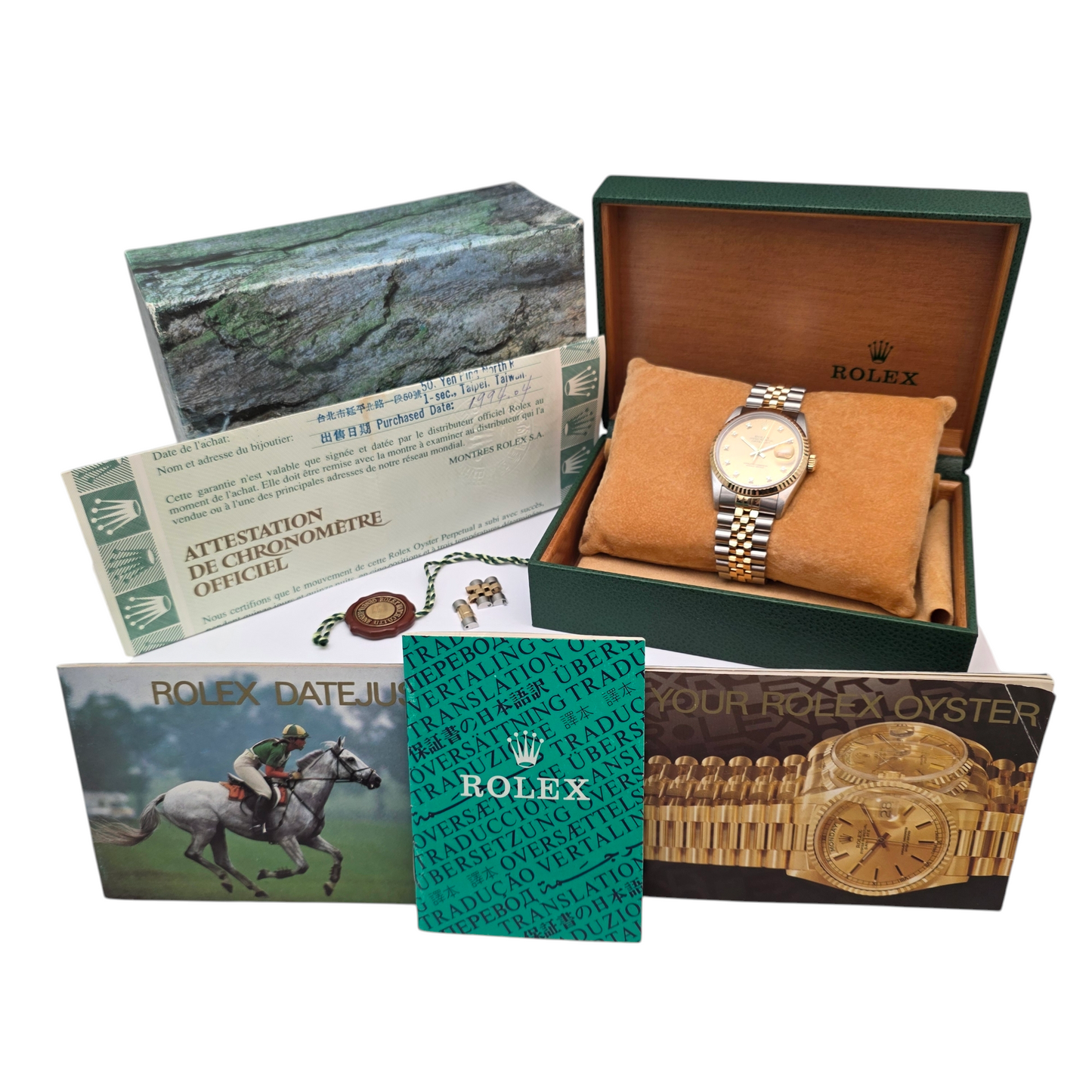 Ročna ura ROLEX Oyster Perpetual Datejust 36mm FULL SET