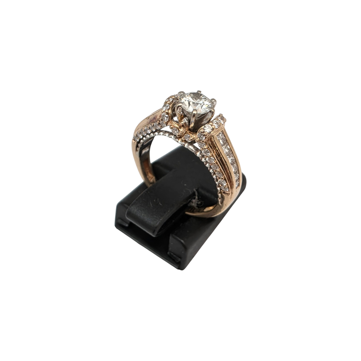 Diamantni prstan "COUNTESS" 18K 750/1000+DIA; masa=4.80g