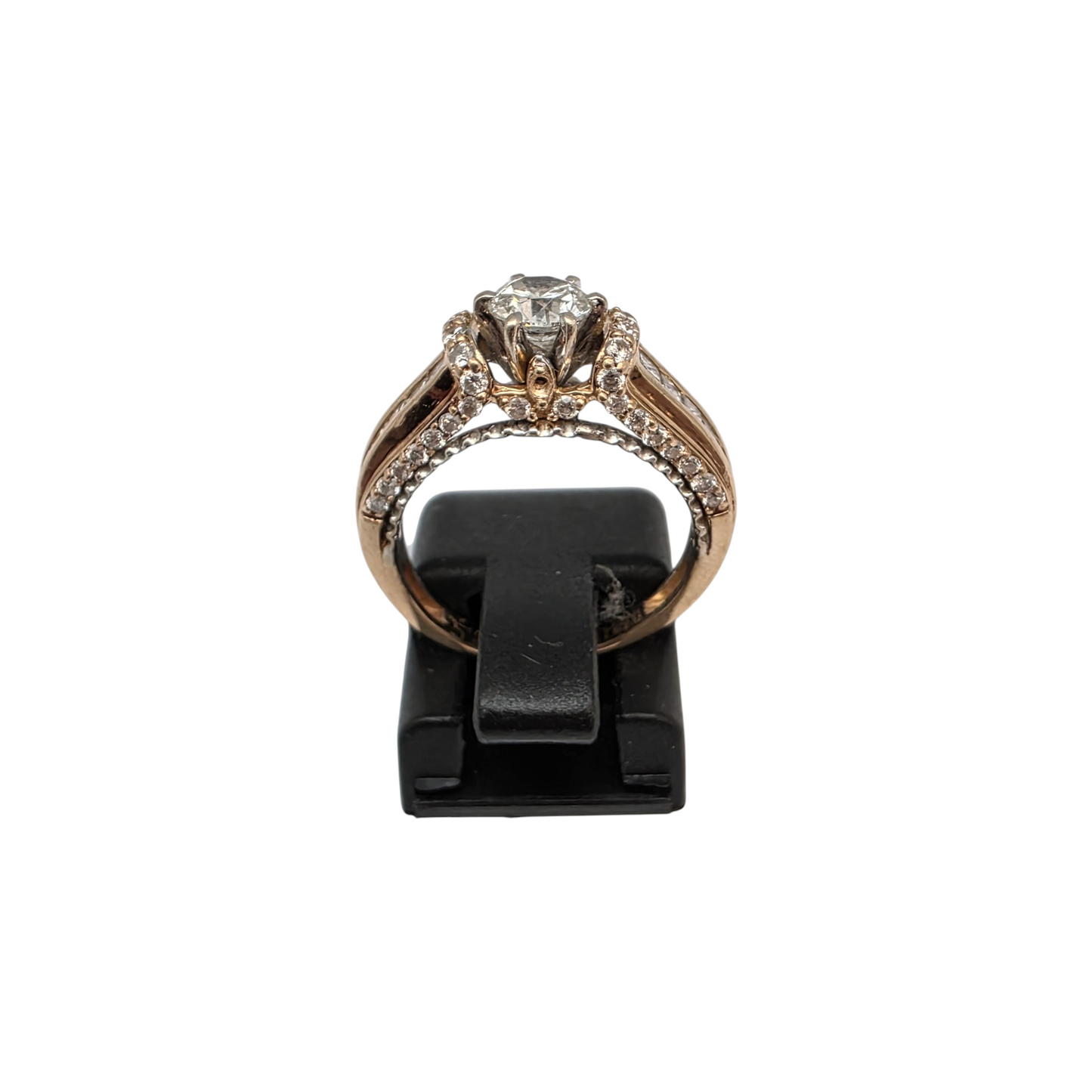 Diamantni prstan "COUNTESS" 18K 750/1000+DIA; masa=4.80g