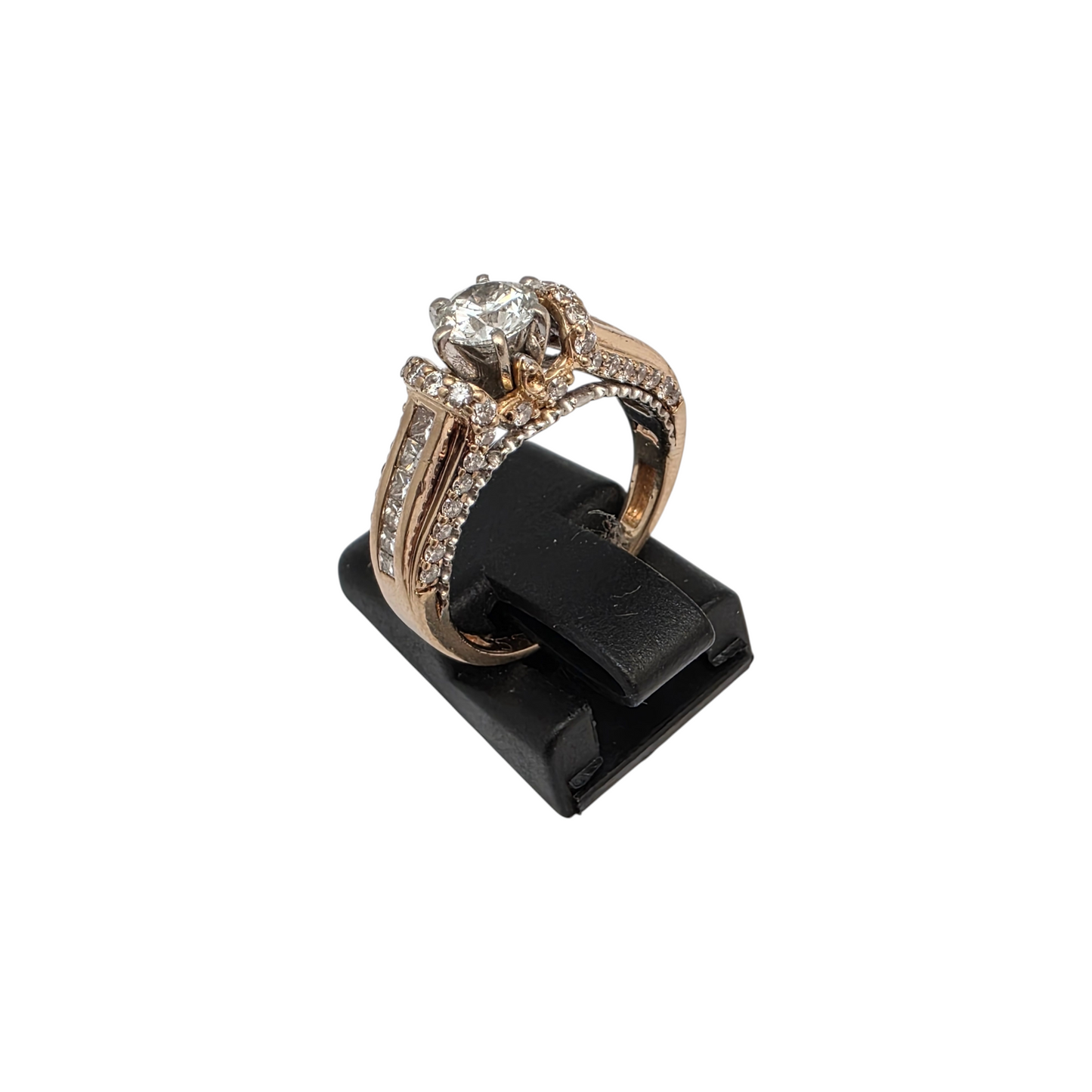 Diamantni prstan "COUNTESS" 18K 750/1000+DIA; masa=4.80g