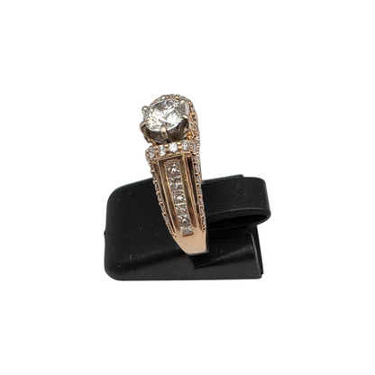 Diamantni prstan "COUNTESS" 18K 750/1000+DIA; masa=4.80g