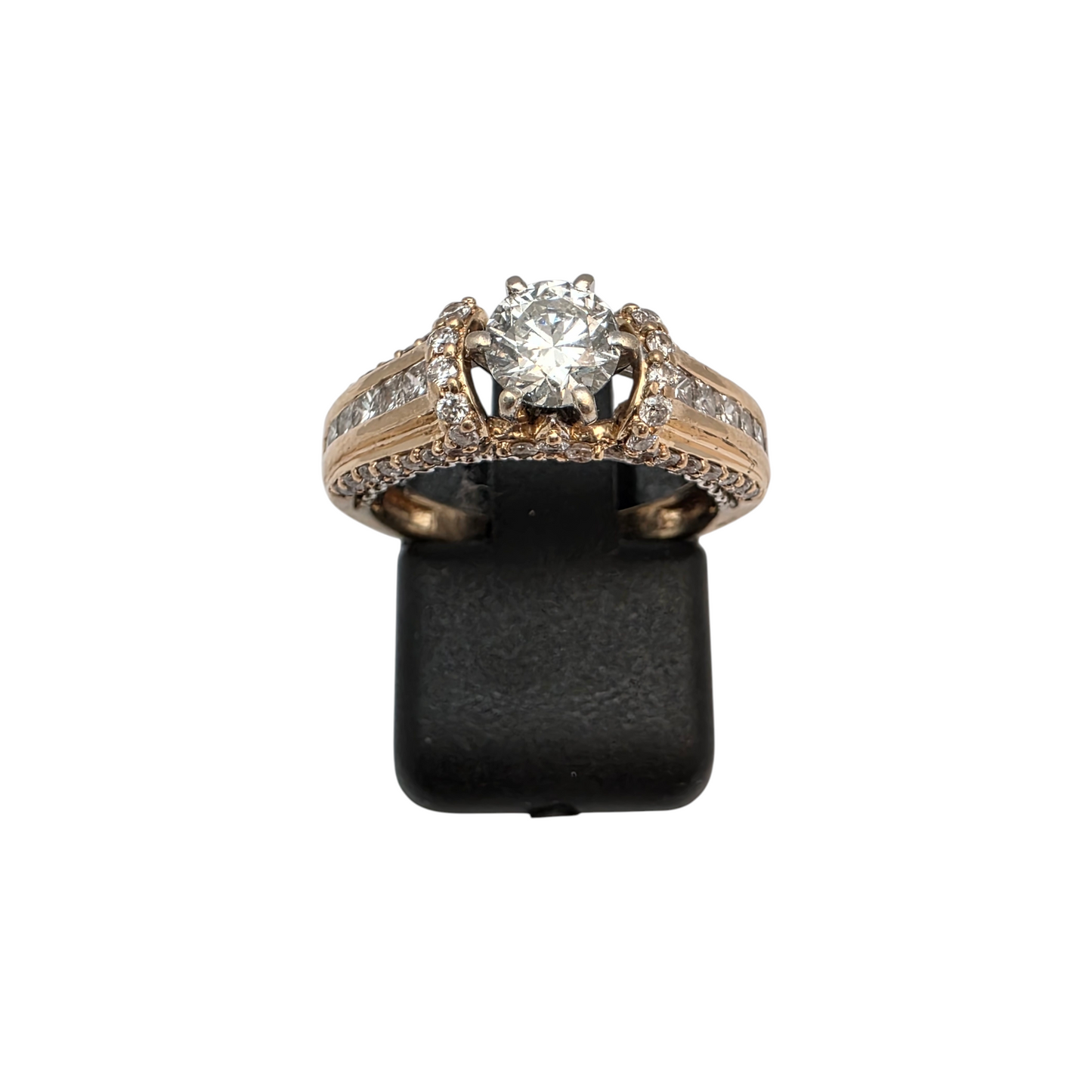 Diamantni prstan "COUNTESS" 18K 750/1000+DIA; masa=4.80g
