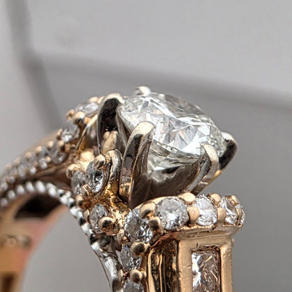Diamantni prstan "COUNTESS" 18K 750/1000+DIA; masa=4.80g