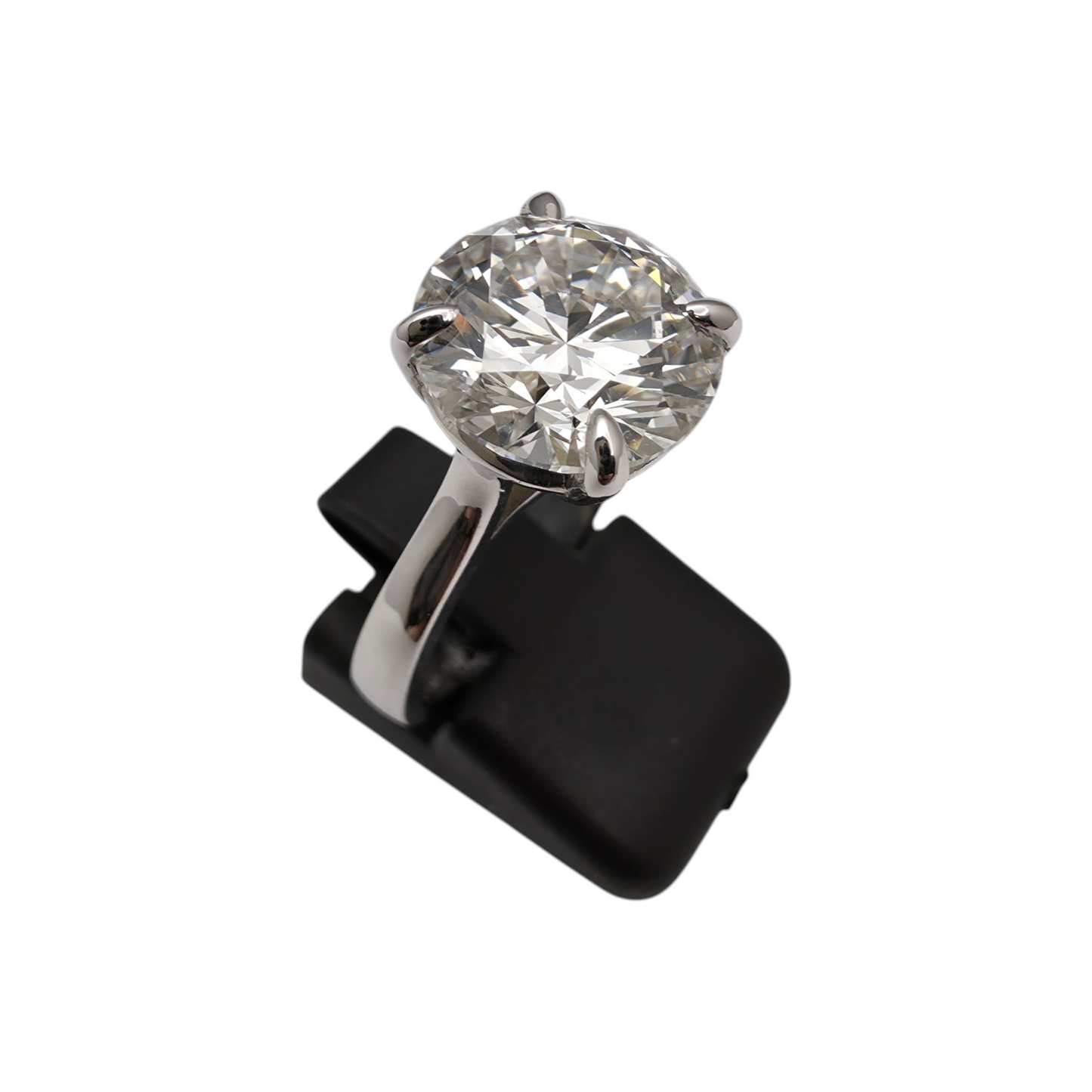 Diamantni prstan "WOW" VVS2 5.04ct + CERT.