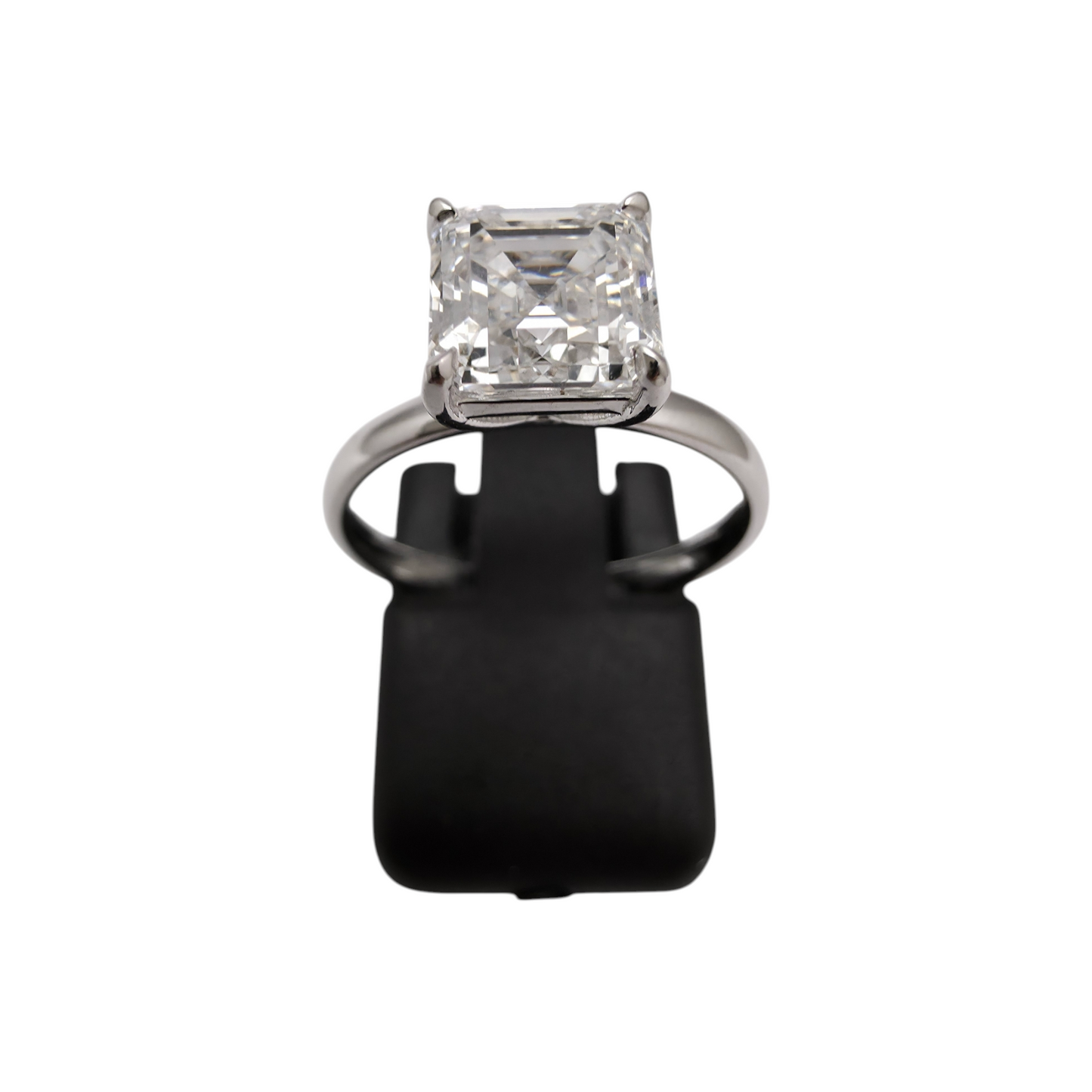 Diamantni prstan "BIOL" VVS2 2.07ct + CERT. (ASSCHER CUT)