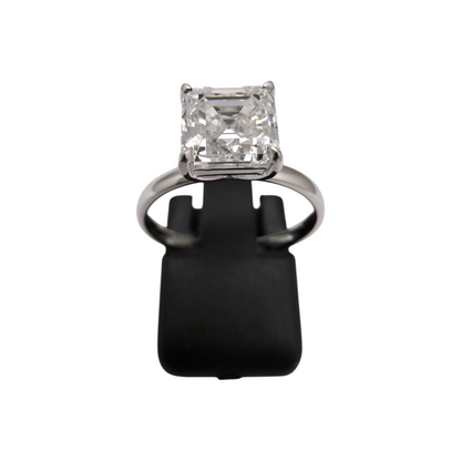 Diamantni prstan "BIOL" VVS2 2.07ct + CERT. (ASSCHER CUT)