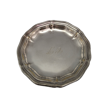 Srebrni krožniček "CJ" Ag 800/1000; masa=26.02g