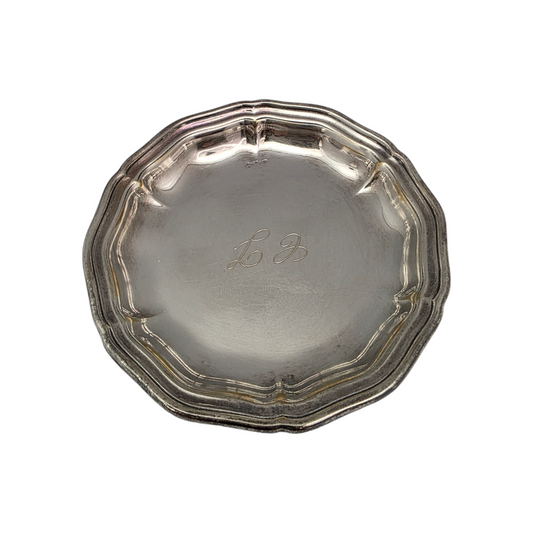 Srebrni krožniček "CJ" Ag 800/1000; masa=26.02g