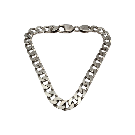 Srebrna zapestnica "PANZER" Ag 925/1000; masa=17g