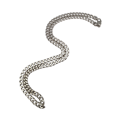 Srebrna verižica "PANZER" Ag 900/1000; masa=55.33g