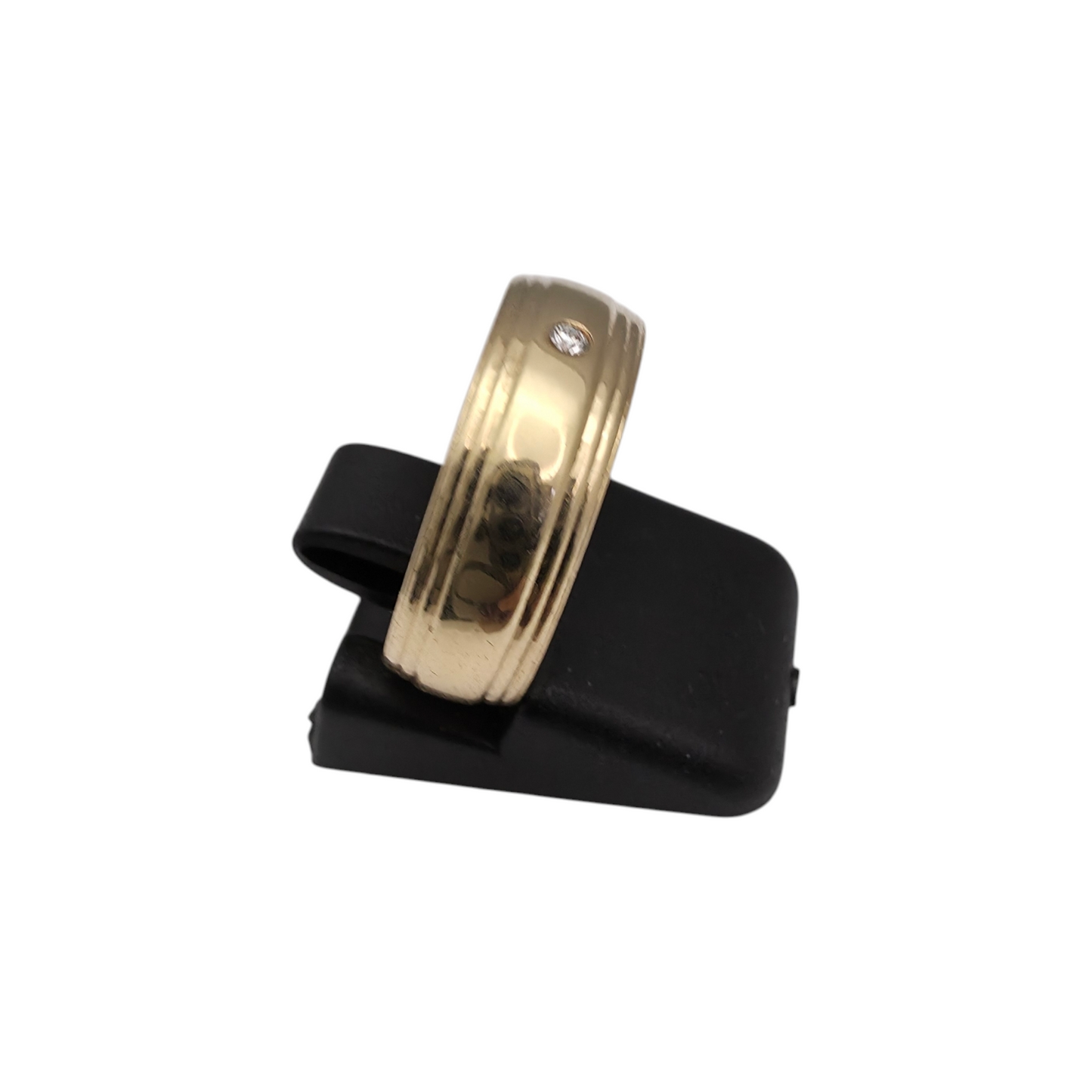 Diamantni prstan "ASTARE" 14K 585/1000; masa=5.89g